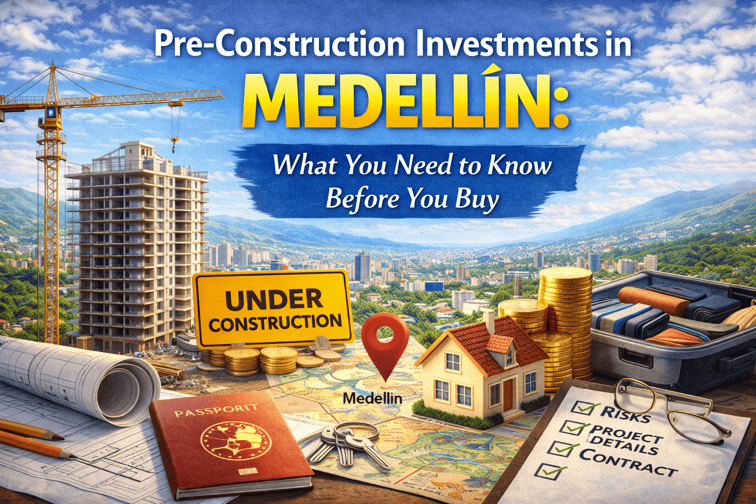 Pre-Construction Investments in Medellín: What You Need to Know Before You Buy
