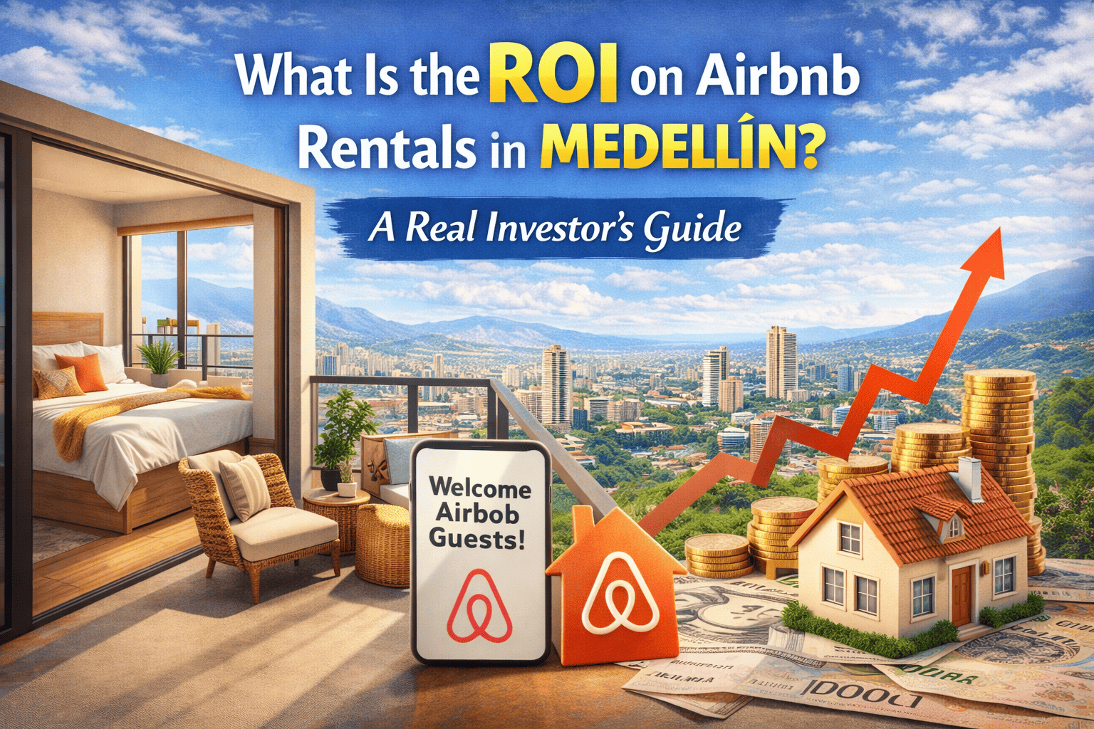 What Is the ROI on Airbnb Rentals in Medellín? A Real Investor’s Guide