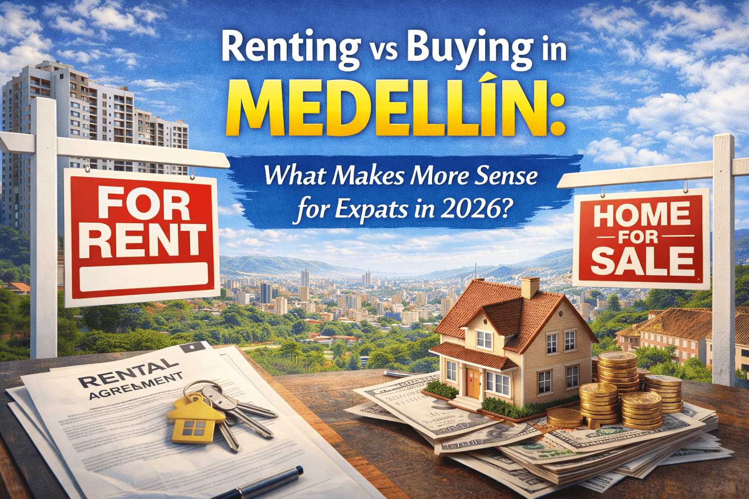 Renting vs Buying in Medellín: What Makes More Sense for Expats in 2026?
