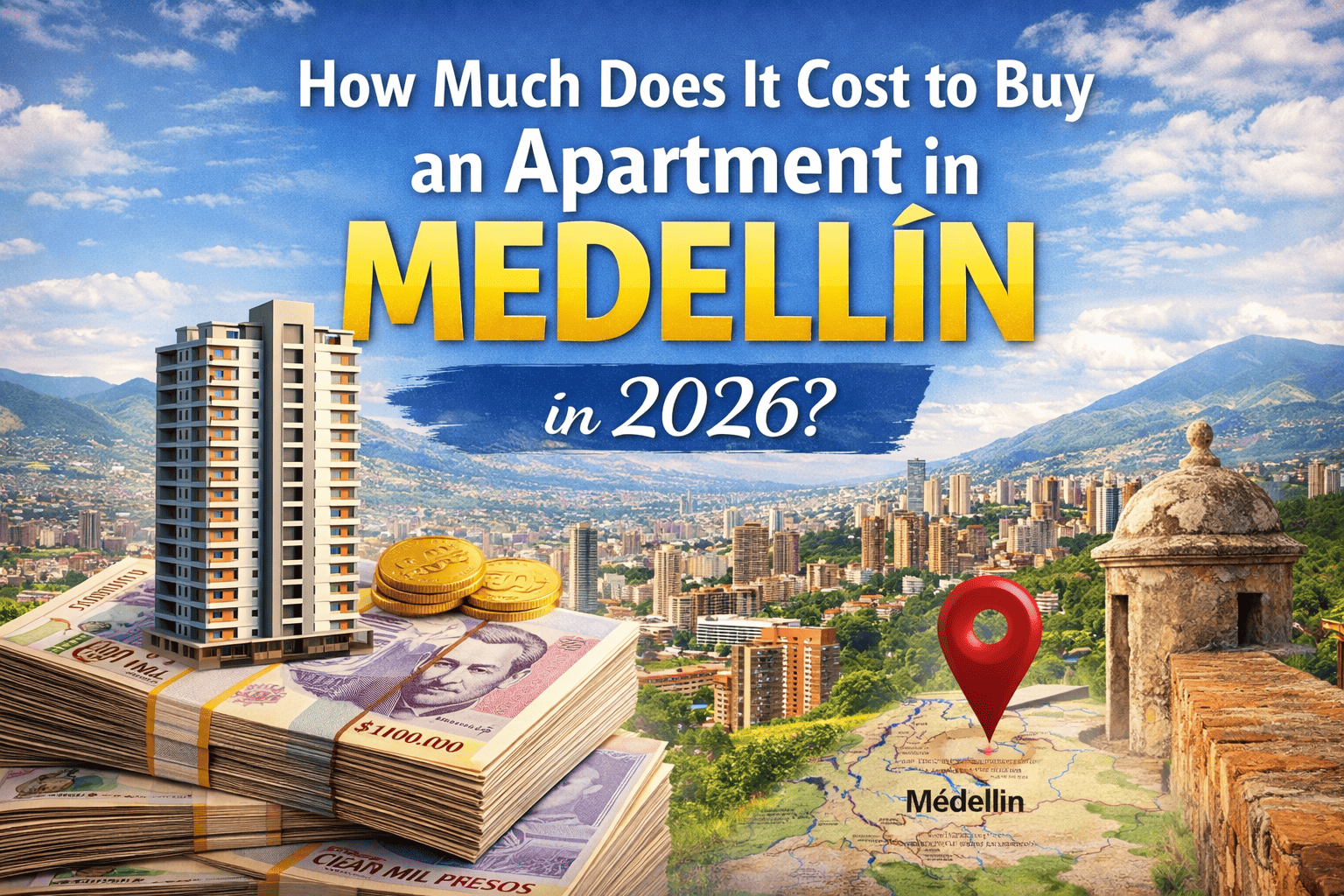 How Much Does It Cost to Buy an Apartment in Medellín in 2026?