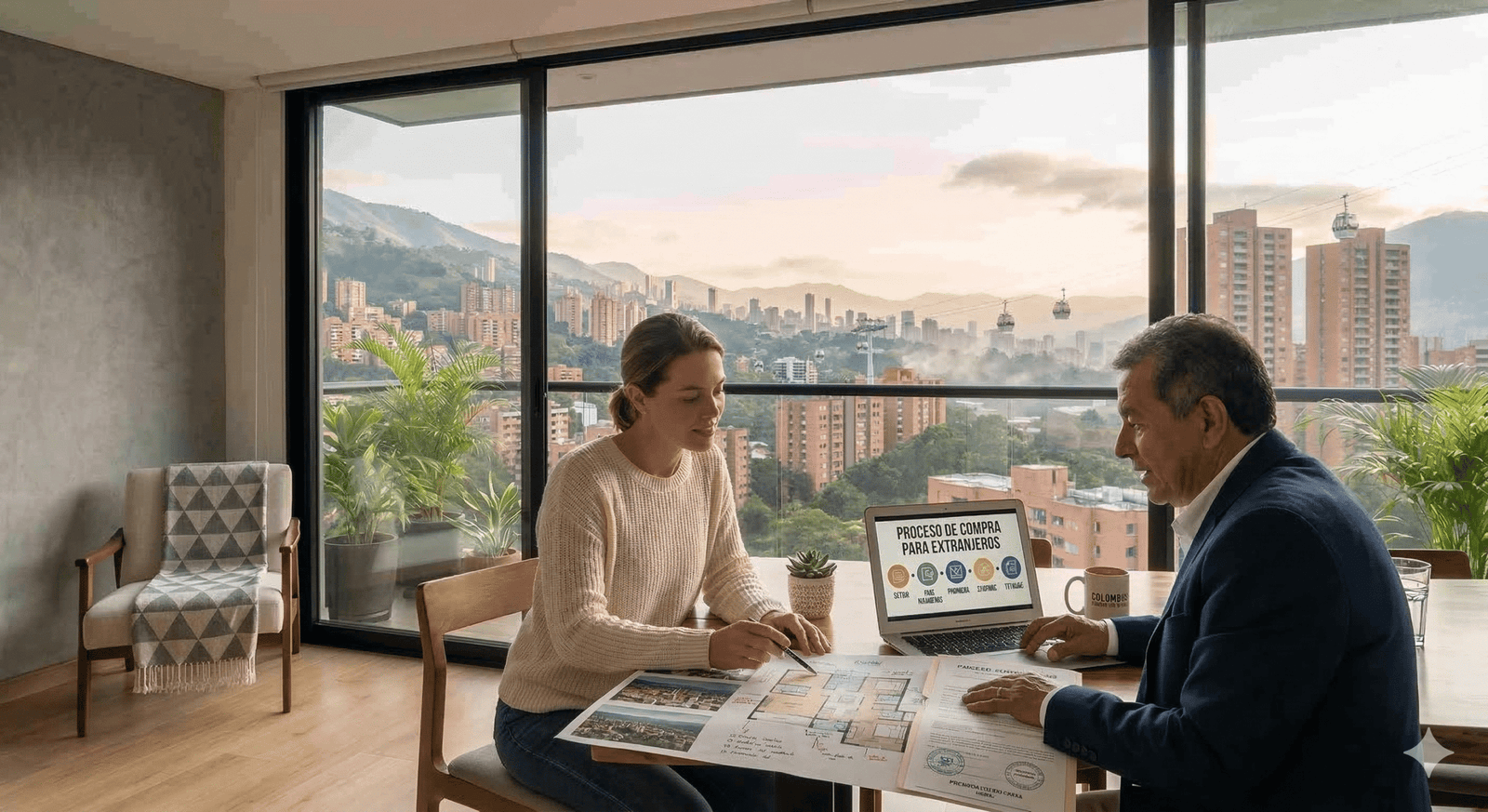 How Does the Property Buying Process Work in Colombia for Foreigners?